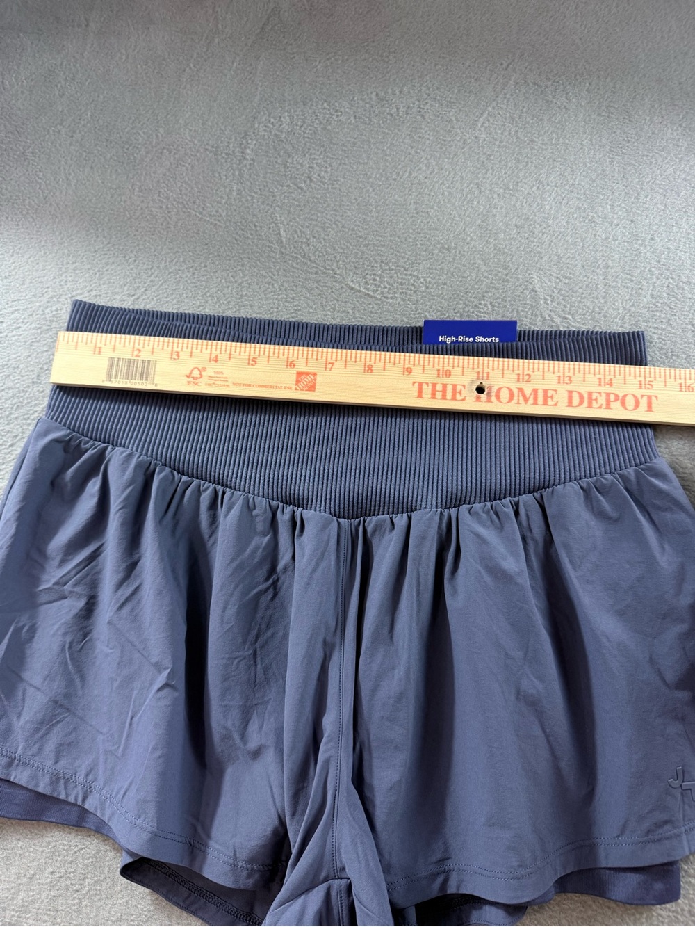 JoyLab Layered Athletic Skort Shorts — Gray - Picture 7 of 10